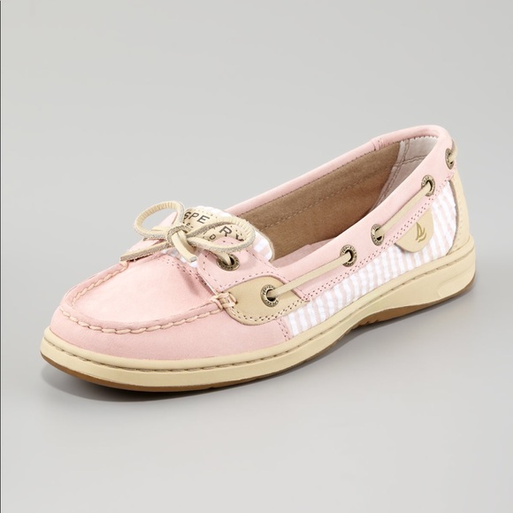sperry blush shoes